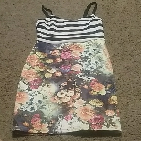 Jealous Tomato Dresses & Skirts - Tight Two Pattern Dress
